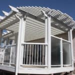 Pergola Hybrid Patio Cover Calgary