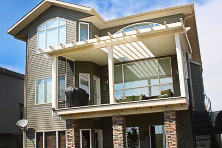 Hybrid Pergola Patio Cover Calgary