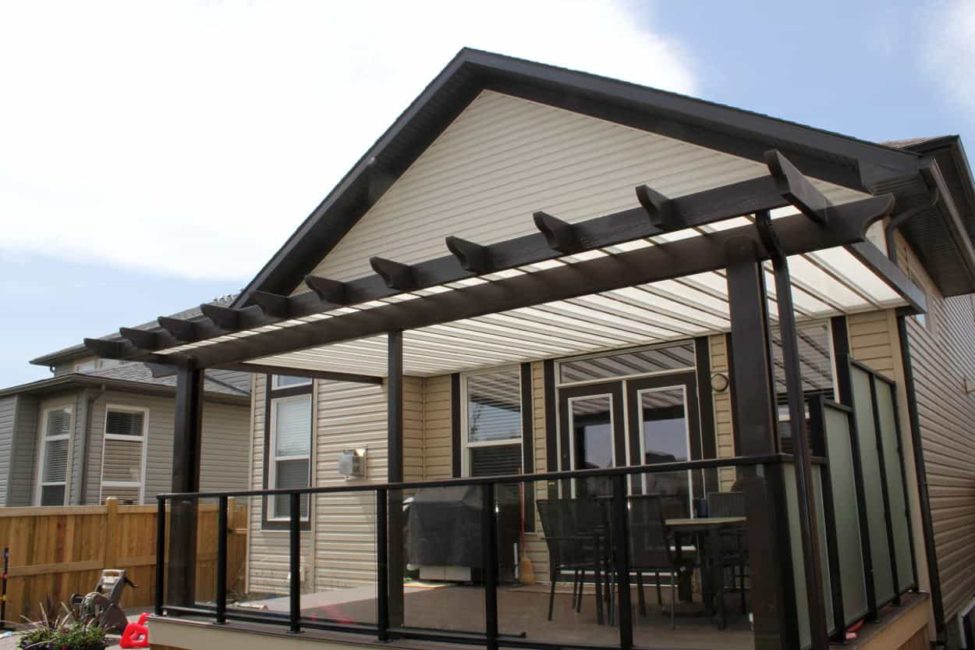 Hybrid Pergola Cover Calgary