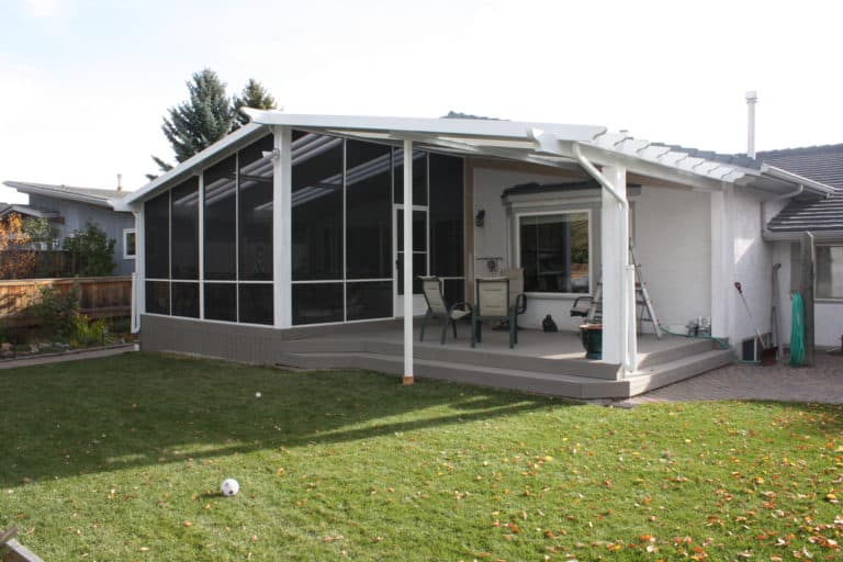 Patio Cover and Sunroom Combo