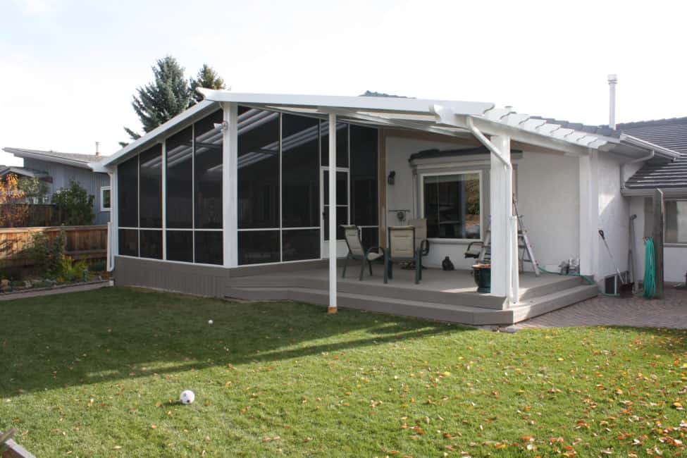 Patio Cover and Sunroom Combo