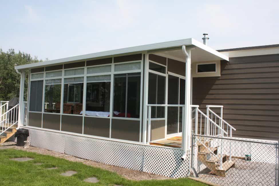 Park Model Trailer Sunrooms in Calgary