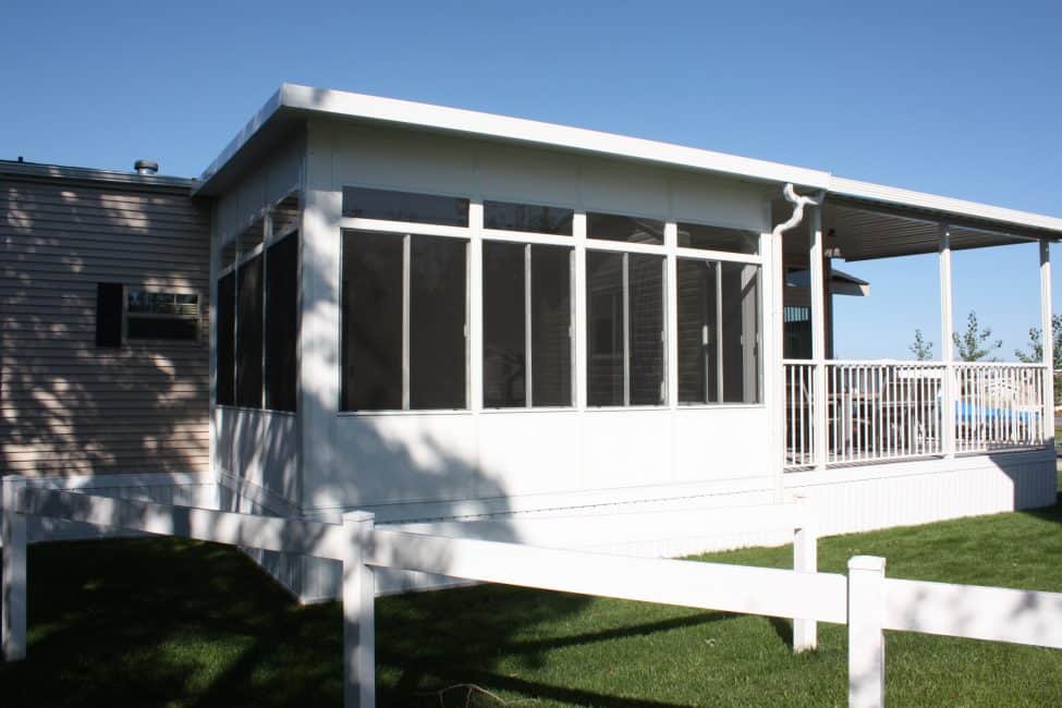 Park Model Trailer Sunrooms in Calgary
