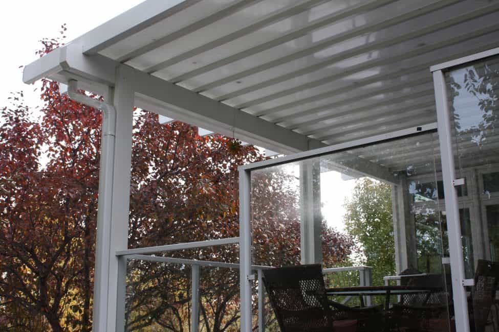 Calgary hybrid pergola patio cover