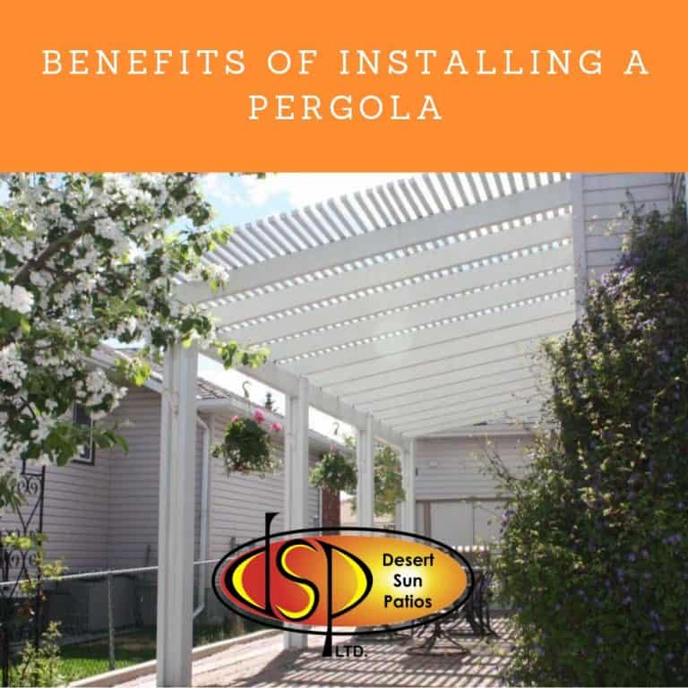 Benefits of Installing a Pergola