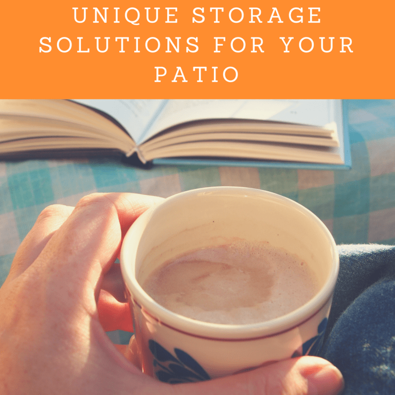 Unique Storage Solutions for Your Patio Desert Sun Patios