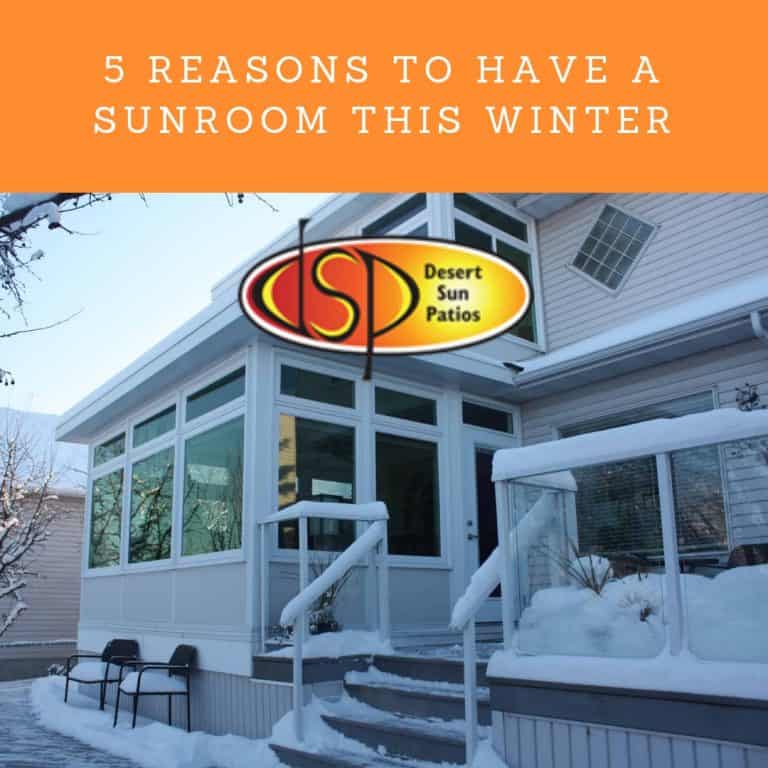 Reason why you need a sunroom this winter