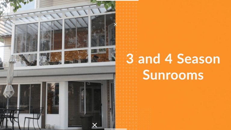 3 and 4 Season Sunrooms in Calgary