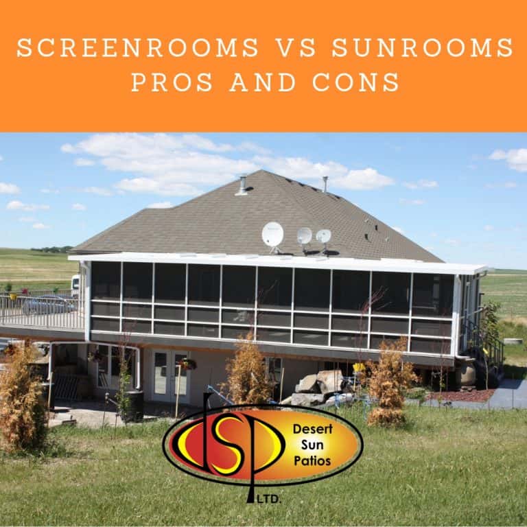 Screenroom vs Sunrooms – Pros and Cons
