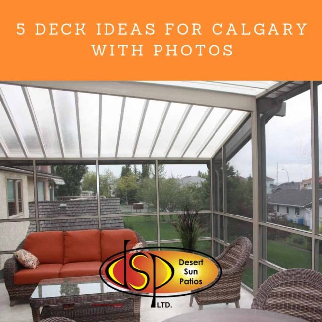 5 Deck Ideas for Calgary with Photos