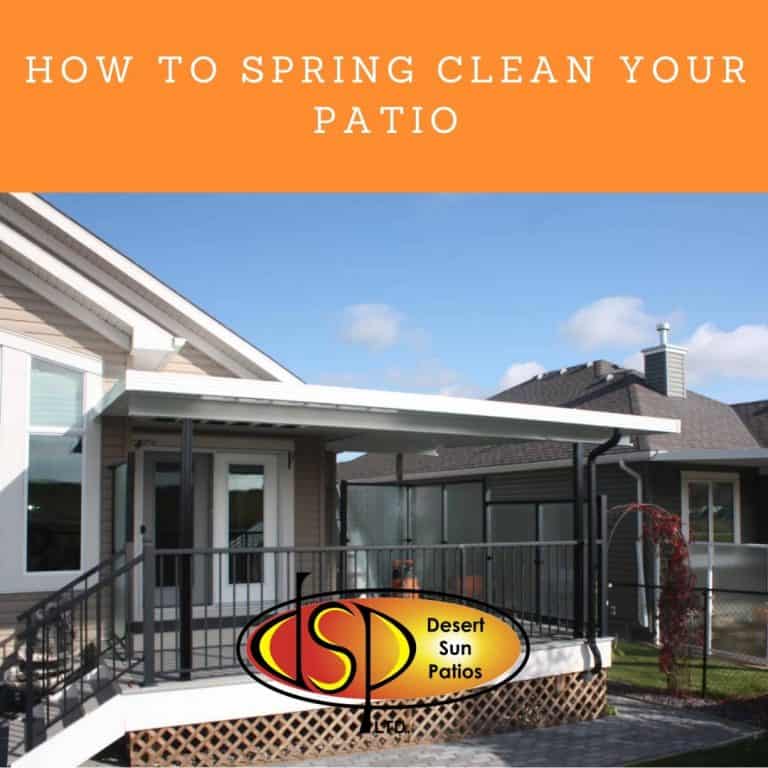 How To Spring Clean Your Patio How To Spring Clean Your Patio with Patio Cover