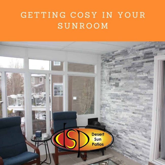 Getting Cosy In Your Sunroom