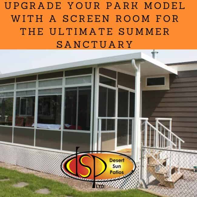 Upgrade Your Park Model with a Screen Room for the Ultimate Summer Sanctuary