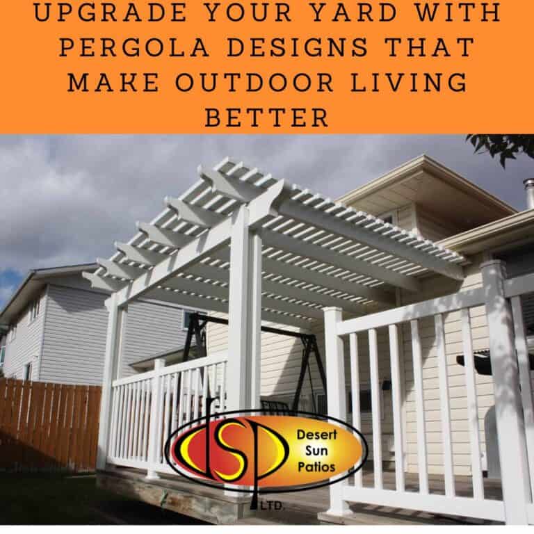 Upgrade Your Yard with Pergola Designs That Make Outdoor Living Better