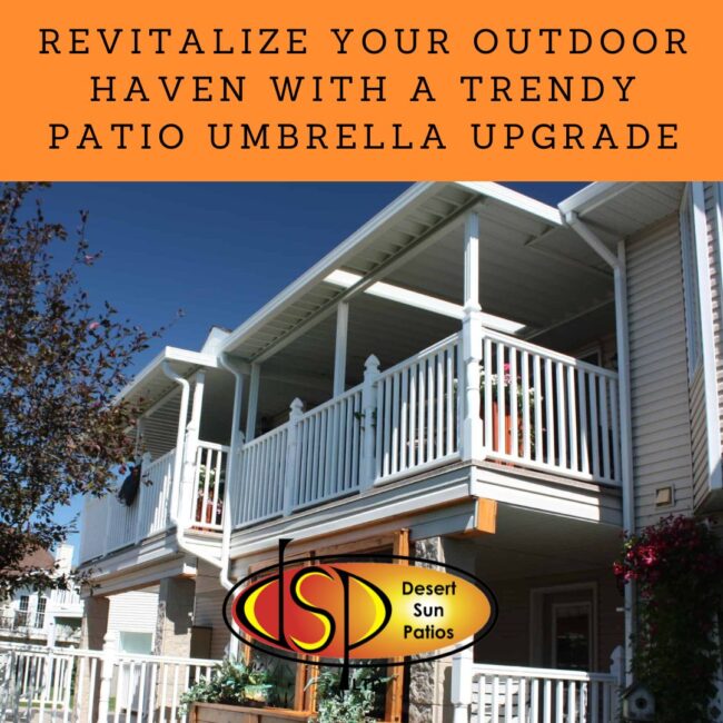 Revitalize Your Outdoor Haven with a Trendy Patio Umbrella Upgrade