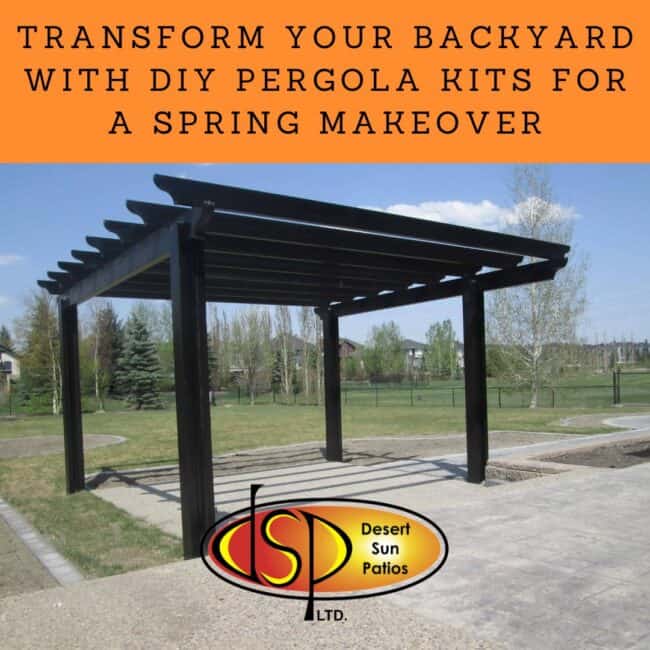 Transform Your Backyard with DIY Pergola Kits for a Spring Makeover