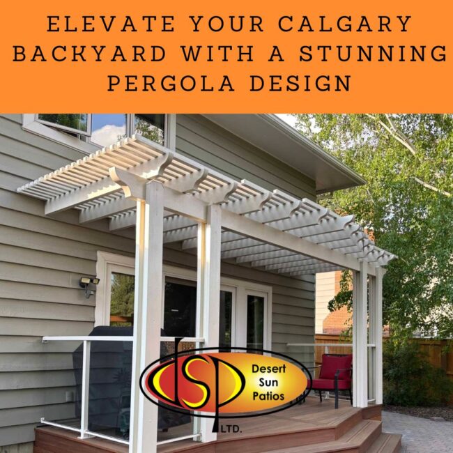 Elevate Your Calgary Backyard with a Stunning Pergola Design